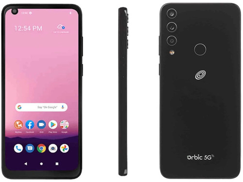 Orbic Magic 5G R678EL/R678L5 64GB 6GB Unlocked Black Very Good Condition