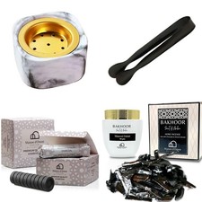 Arabian Incense Bakhoor Kit Discovery Set Complete Starter Bundle with Min...