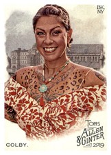 2019 Topps Allen and Ginter Baseball Card #175 Danielle Colby