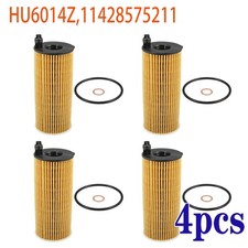 4 Packs For Bmw Oil Filter Kit 11428575211 Hu 6014 Z