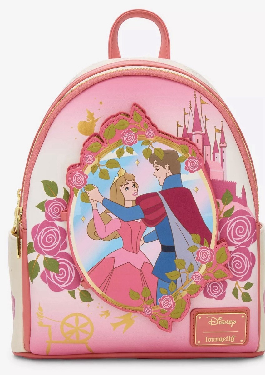 Loungefly Disney Sleeping Beauty Aurora Floral Magnetic Door Mini