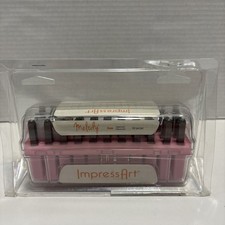 ImpressArt Melody 3mm Uppercase Metal Stamp Set 33pc Brand new condition 