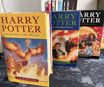 Bloomsbury Harry Potter J.K Rowling Collection 5/6/7 First editions (Hardcover)