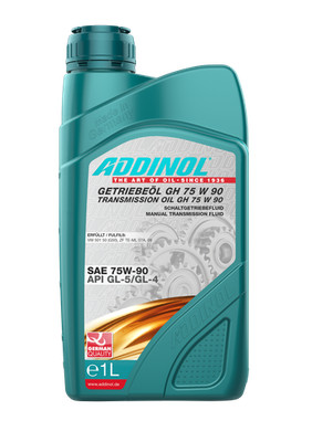ADDINOL GETRIEBEÖL GH 75W-90 1 Liter vollsynthetisch Getriebe Öl API GL 4 GL 5