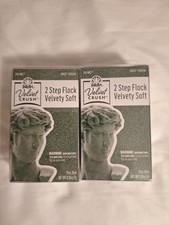 Lot of 2 FolkArt Velvet Crush Green Flock Kit 2 Step Velvety Soft NIB