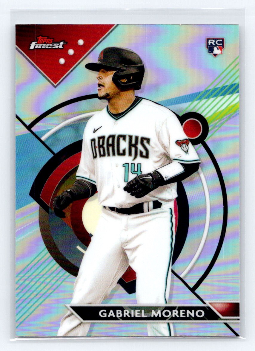 2023 Finest Refractor #89 Gabriel Moreno Rookie Arizona Diamondbacks