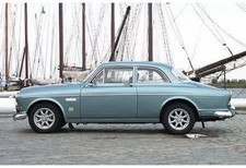 1/43 Diecast Miniature Car Volvo 123 GT 1968 Light Blue Highly Detailed