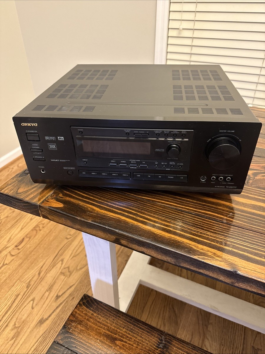Onkyo TX DS777 5.1 Channel 630 Watt Receiver for sale online | eBay