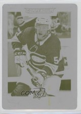 2017-18 Upper Deck Compendium Printing Plate Yellow 1/1 Charles Hudon #714 0zu