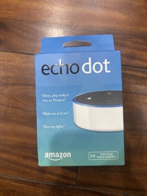 Amazon Echo Dot 2nd Generation White Alexa Smart Speaker New In Box