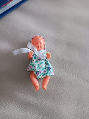 (P 196) Puppen Puppenhaus  ES Puppe 7 cm