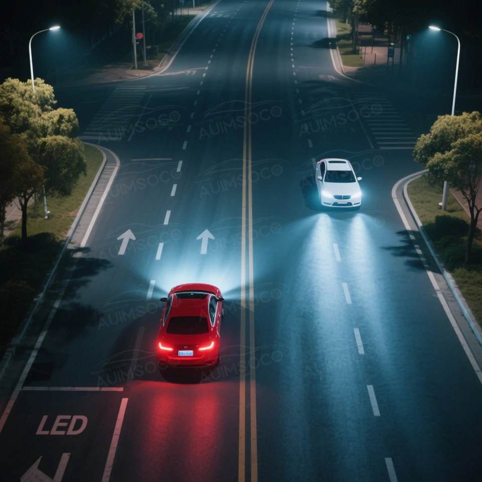 Lâmpadas de LED brancas para faróis Honda Passport 2000-2002 Sport Utility 4 portas 3,2L - Imagem 4 de 4