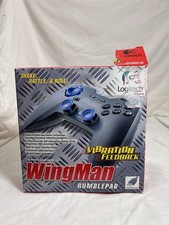 Logitech WingMan RumblePad Controller di gioco USB cablato per PC - scatola aperta - vintage