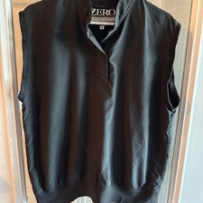 Damska kamizelka polo Zero Restriction Golf Odzież wierzchnia Mikrofibra Czarna Kamizelka polo Medium USA