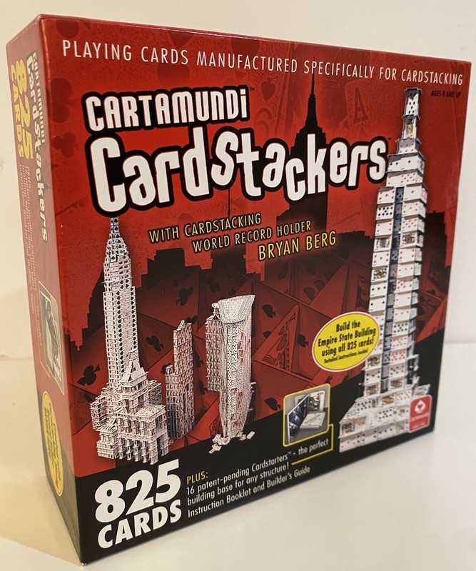 Cartamundi CARDSTACKERS *825 Card Set* Playing Cards Bryan Berg Cardstarter!
