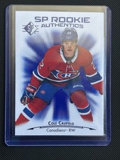 2021-22 SP Rookie  Authentics Cole Caufield #124 Montreal Canadiens