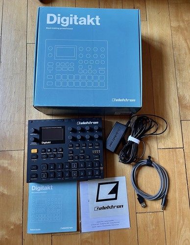 Elektron Digitakt 1 *Excellent* Drum Sampler Sequencer Original Packaging Docs