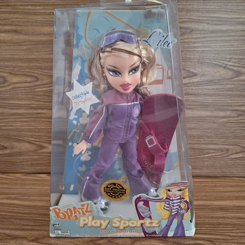 Bratz Lilee Play Sportz Doll Snowboarding MGA 2006 Missing Trophy & Brush