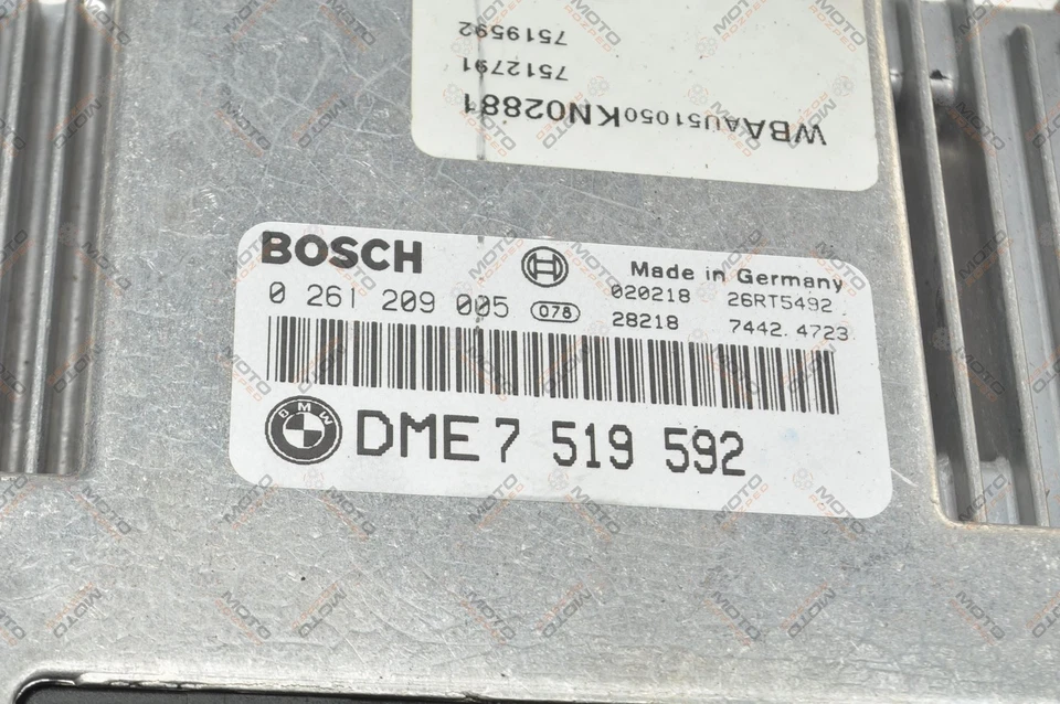 BMW 3 E46 318 I 143CV Centrale Del Motore 7519592 - Immagine 3 di 4