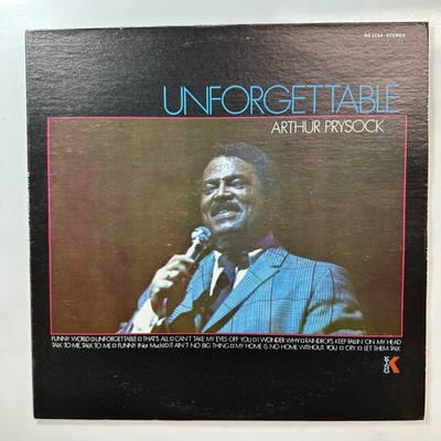 Unforgettable LP Vinyl Record Arthur Prysock King KS 1134