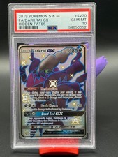 PSA 10 Darkrai GX #SV70 Pokemon Hidden Fates on eBay