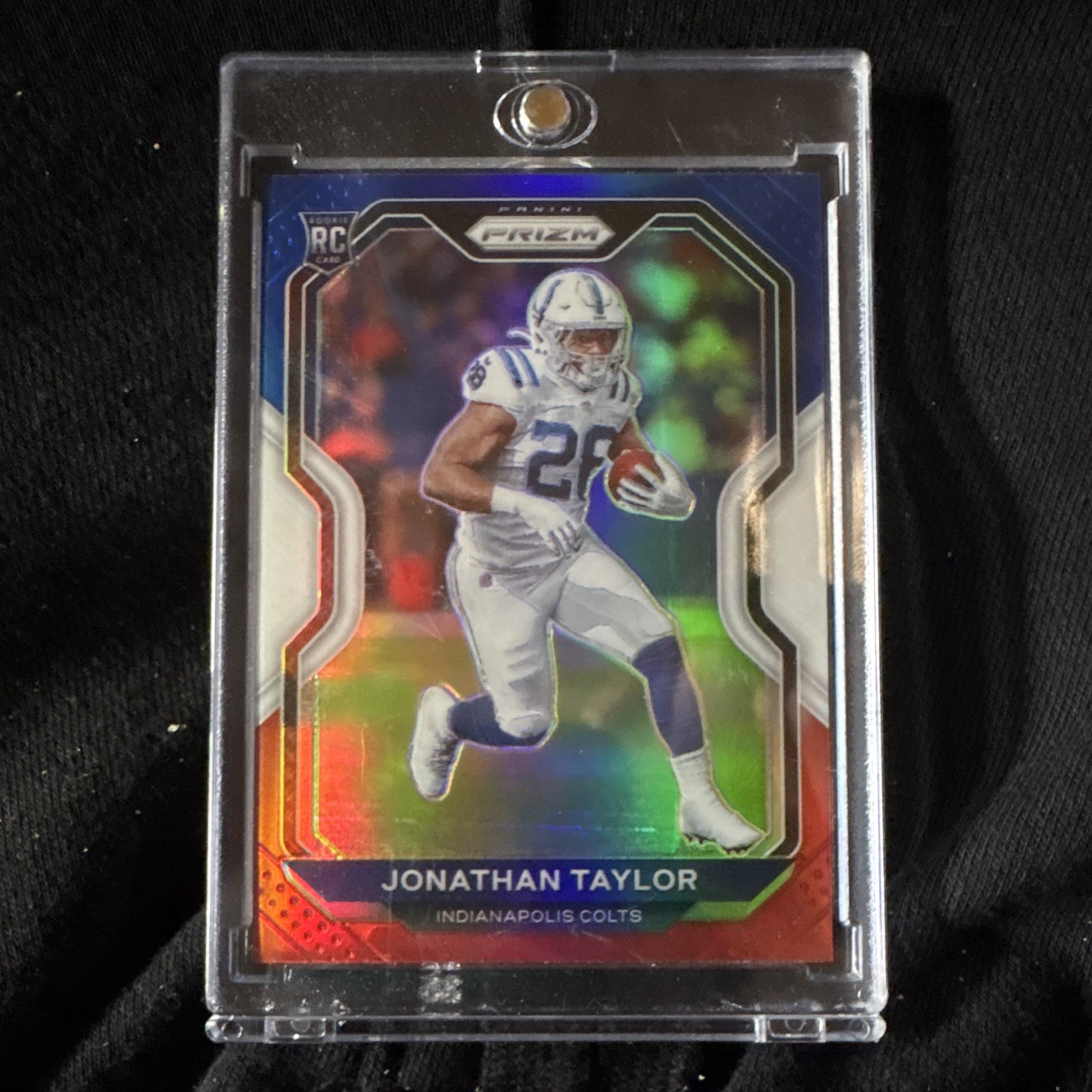 Panini 2020 Prizm Jonathan Taylor RC Red White & Blue Prizm Colts #332
