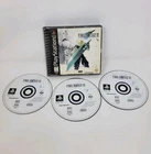 Final Fantasy VII Sony PlayStation 1 Tested Black Label 3 Discs Set Black Label