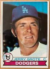 1979 Topps #279 Jerry Grote Los Angeles Dodgers