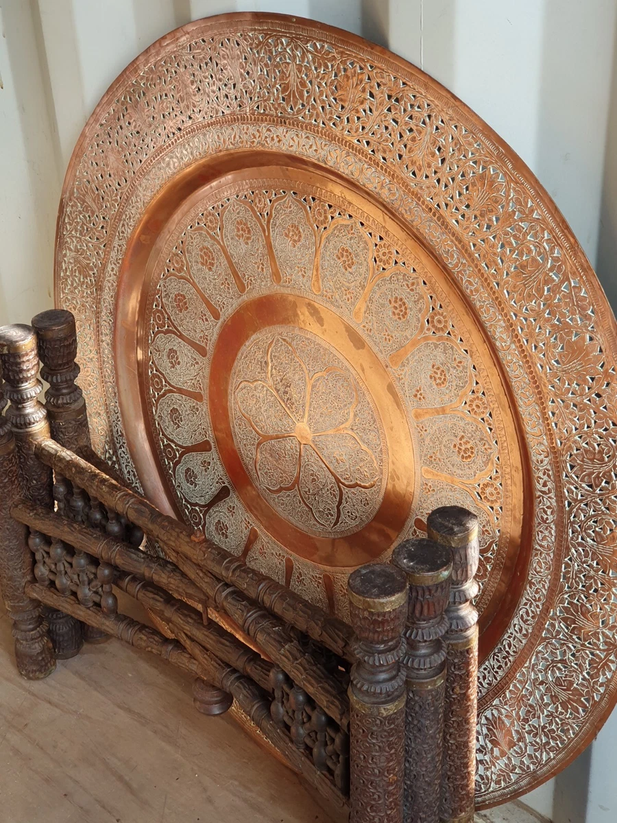 Copper tray table deals