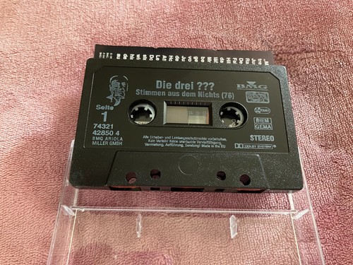 MC MUSIKKASSETTE / KASSETTE / DIE DREI ??? / STIMMEN AUS DEM NICHTS / HITCHCOCK - Bild 4 von 5