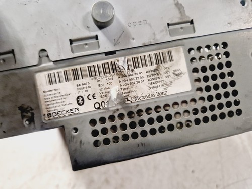 RD2-11 Mercedes c Klasse W204 Radio Navi Disc Bedieneinheit A2049068501 - Bild 7 von 8