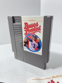 Bases Loaded Nintendo NES 1988 W/ Manual & Sleeve Tested Works Baseball