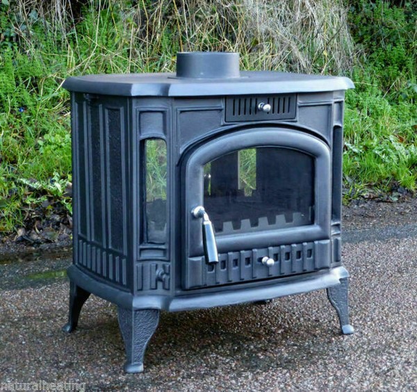 Natural Heating Fogo Double Sided 14kW Multi Fuel Burning Stove - Black for  sale online | eBay