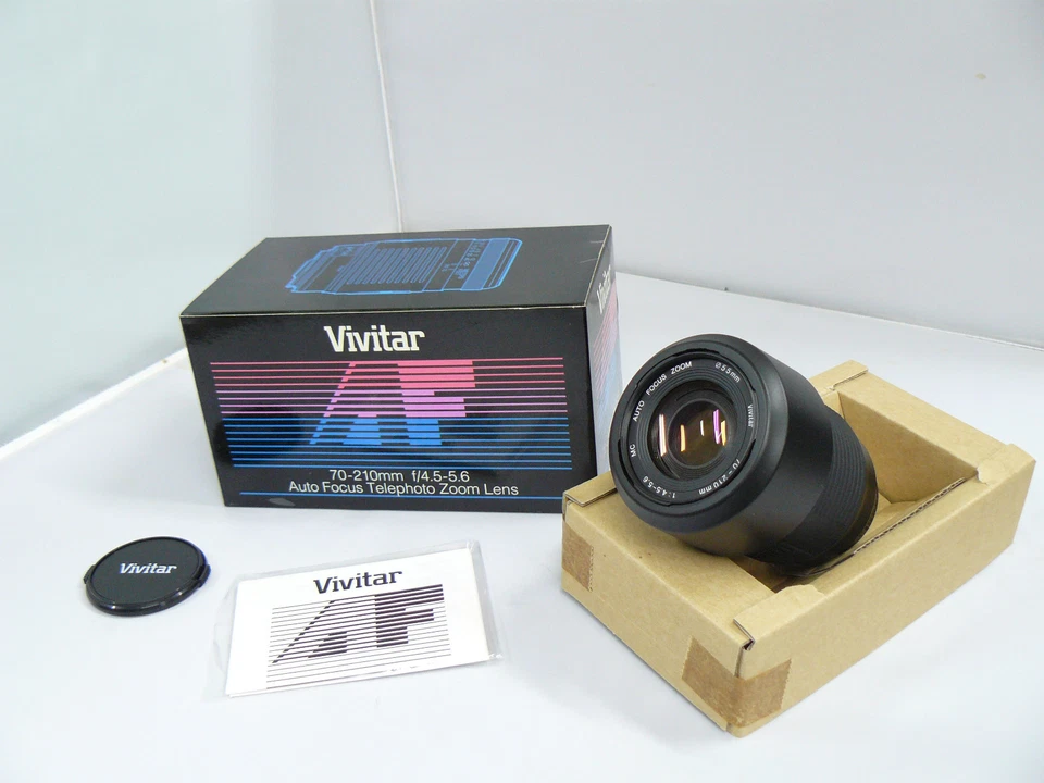 Vivitar Lens - 70-210mm - f/4.5-5.6 - for Minolta or Sony Alpha mount (NEW) - Image 2 of 2
