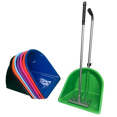 STALLMISTSCHAUFEL + RECHEN SET Pferd Reitsport Hundekot Pony FARBWAHL