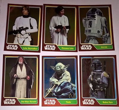 Journey to Star Wars the Force Awakens 2015 MIRROR FOIL CARDS - Pick/Choose Card