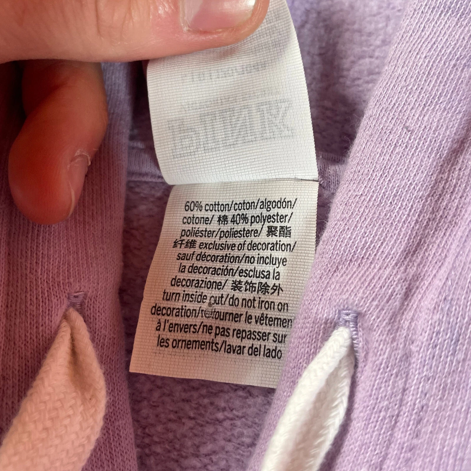 UNDERCOVER Giacca con cappuccio ROSA Victorias Secret donna grande viola cerniera completa cappotto in pile