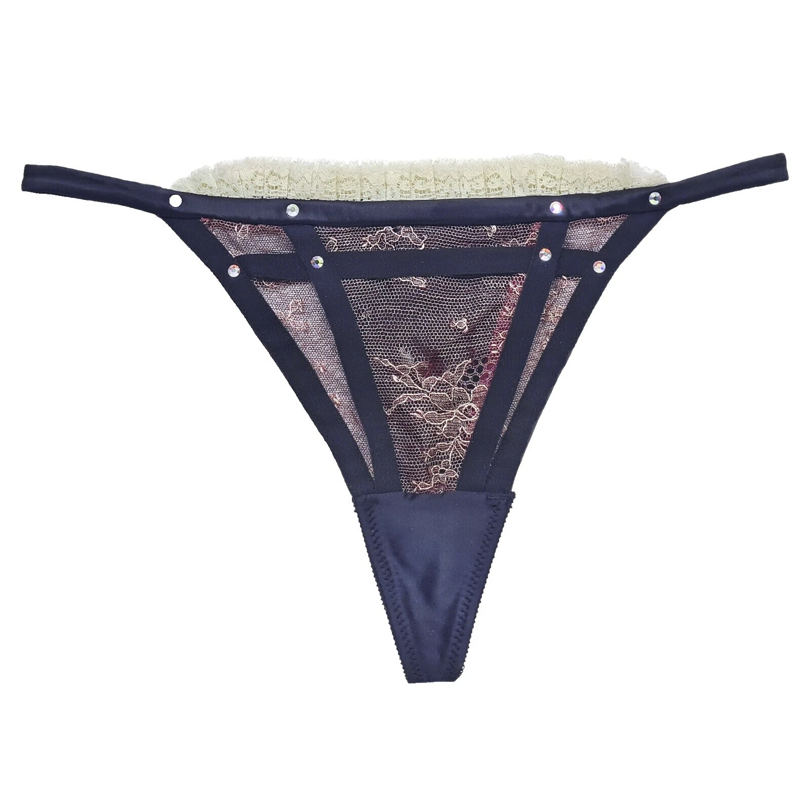 Черные трусы стандартных размеров Pleasure State для женщин