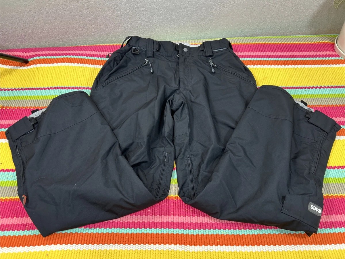 E408 Turbine Snowboard Ski Pants Black Siren Boardwear Insulated Women’s  Size M