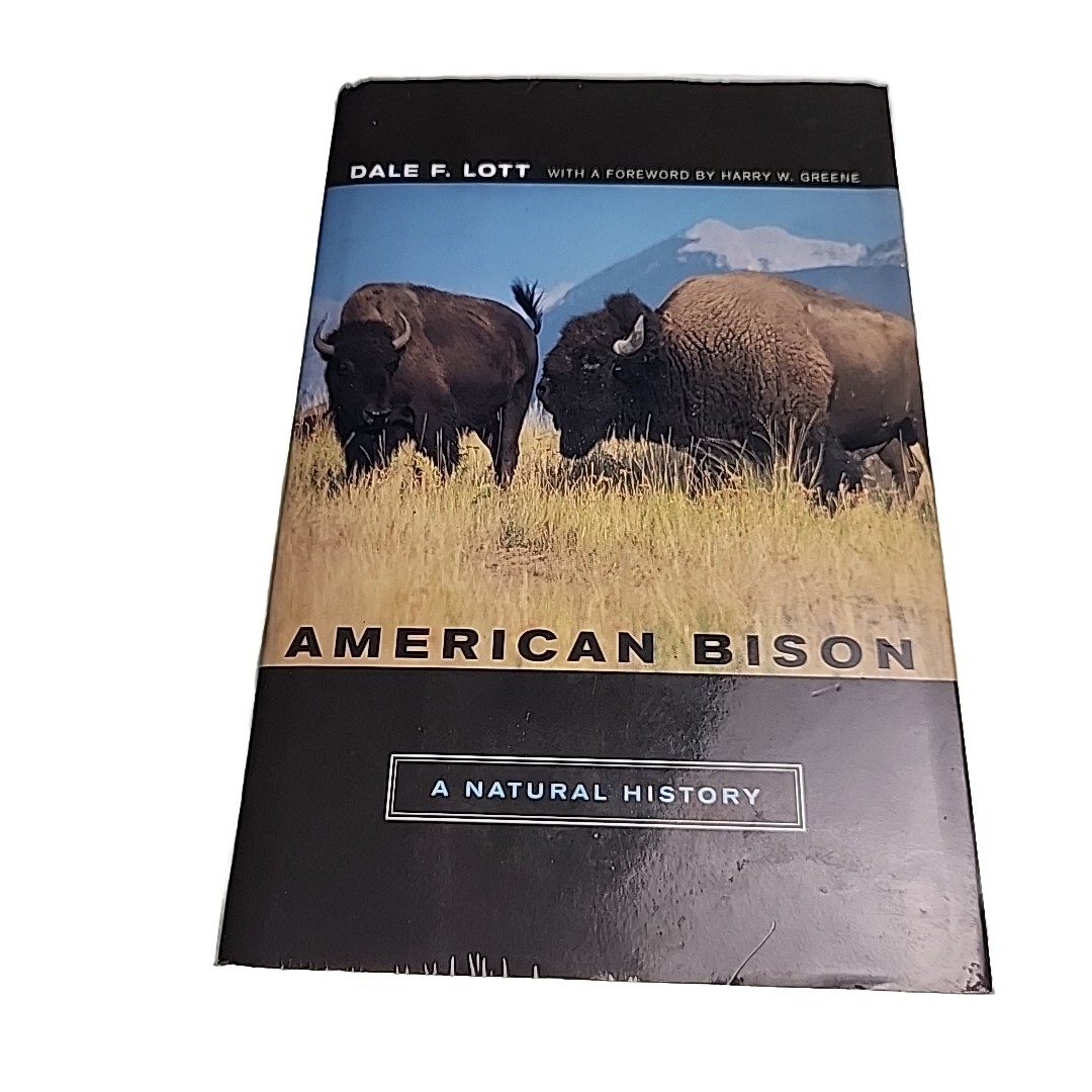 American Bison Dale Lott 2002 Hardback Book