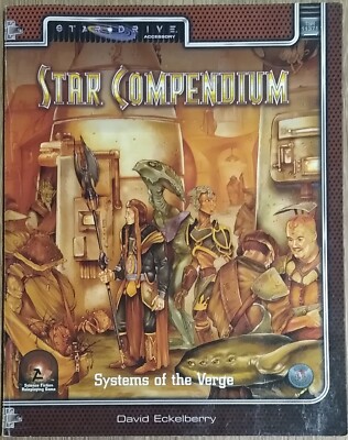 Star Compendium: Systems of the Verge TSR 11371 Role Playing Game ...