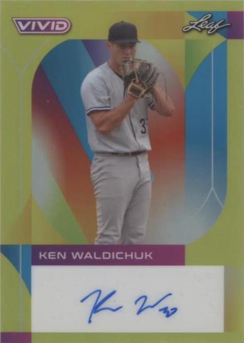 2022 Leaf Vivid - Ken Waldichuk #BA-KW2 - 1 of 1