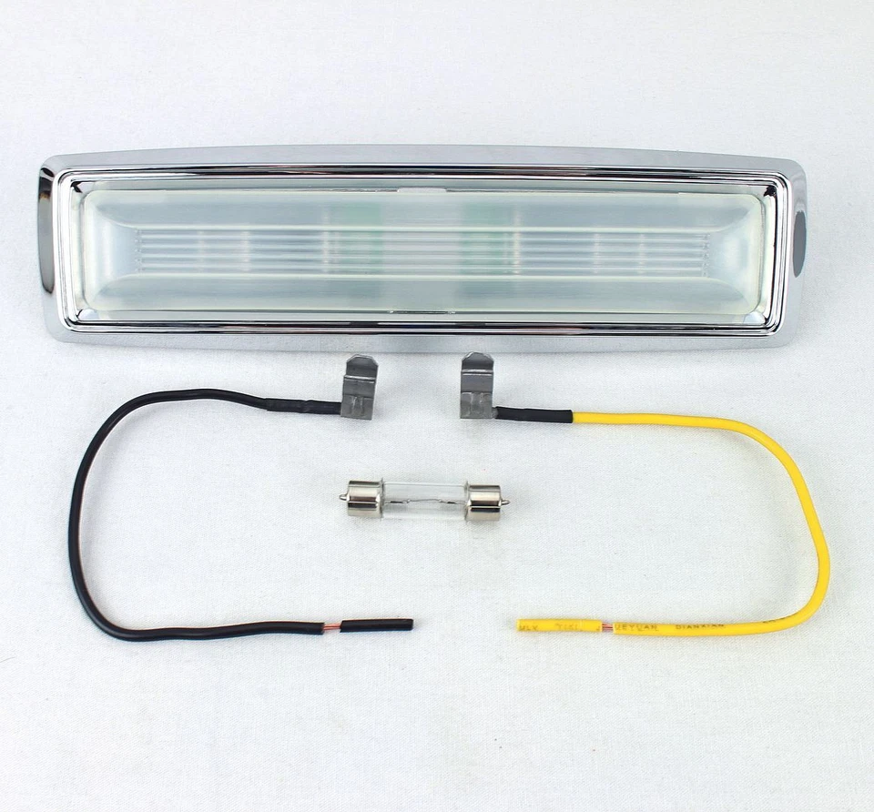 68 - 87 Chevy El Camino GMC Sprint Caballero Interior Dome Light Lens Assembly - Image 2 of 4