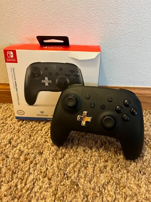 Nitendo PowerA Enhanced Wireless Controller  Switch Black