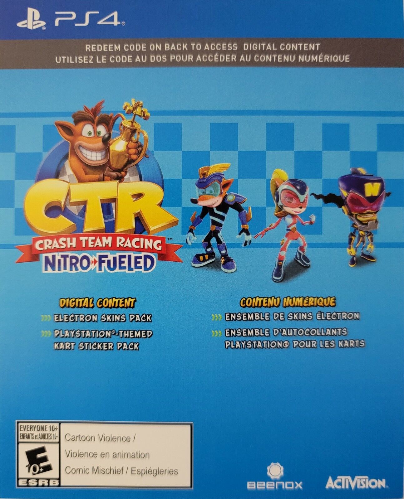 Crash Team Racing DLC Nitro Fueled Preorder Bonus | eBay