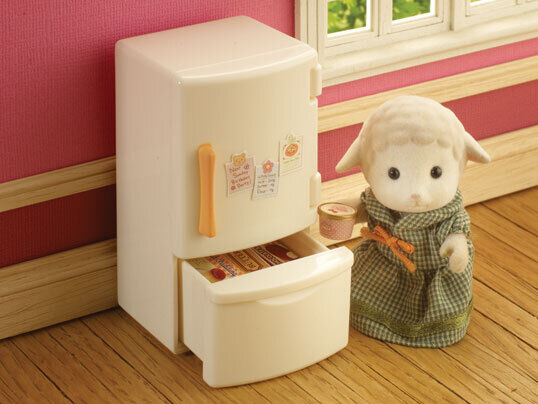 Sylvanian Families Family Refrigerator Set Dollhouse Playset New Gift 5021