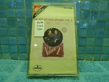 The Best Of Rod Stewart Volume II Cassette TESTED IMPORT -EXTRA TAPES SHIP FREE
