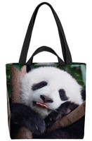 Panda Urwald Baum Tasche Bambus Tier Asien BäR PandabäR Kinderzimmer Muster Bab