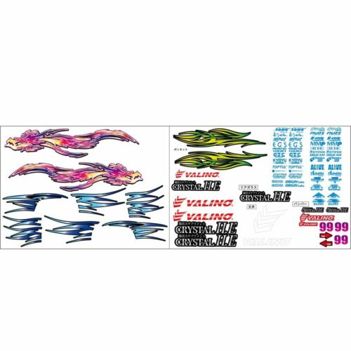 Vinyl graphic sticker for 1/10 RC 2019 Naoki Nakamura D15 Silvia 240sx GP ver. - Afbeelding 1 van 4