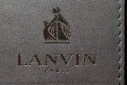 LANVIN LOGO DETAILED LEATHER CLUTCH - Picture 7 of 7